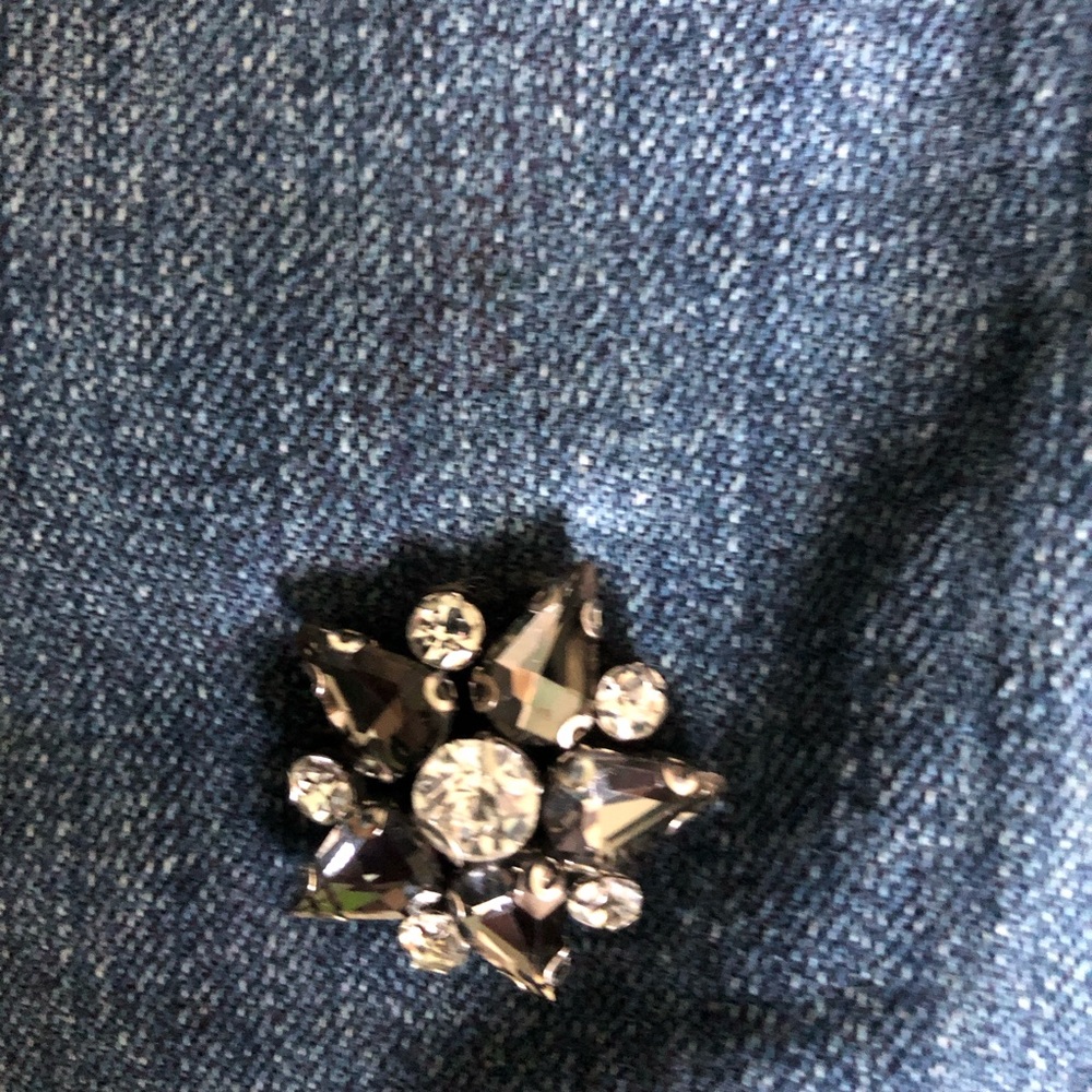 Anthroplology pilcro embellished jeweled jeans size 27 - Picture 5 of 10